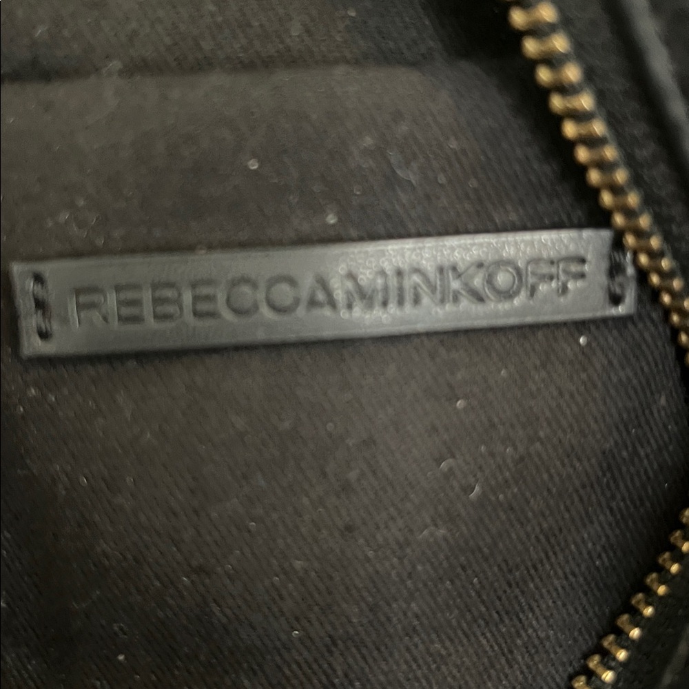 Rebecca Minkoff Julian backpack soft black suede leather and gold hardware - Picture 3 of 9